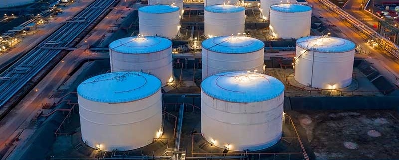 Masterplan for a methanol and VOC treatment tank terminal