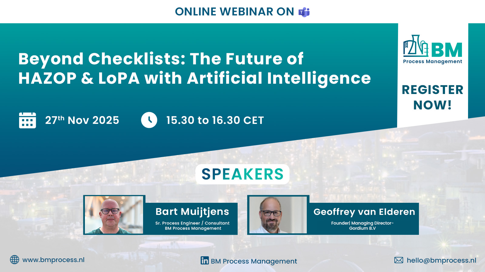 Beyond Checklists: The Future of HAZOP & LoPA with Artificial Intelligence