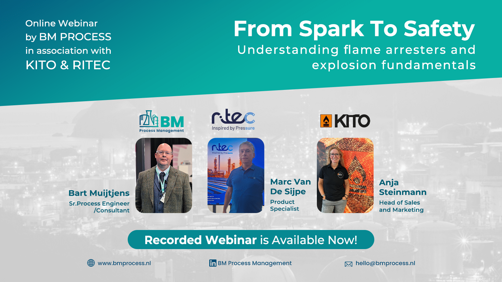 From spark to safety: Understanding flame arresters and explosion fundamentals