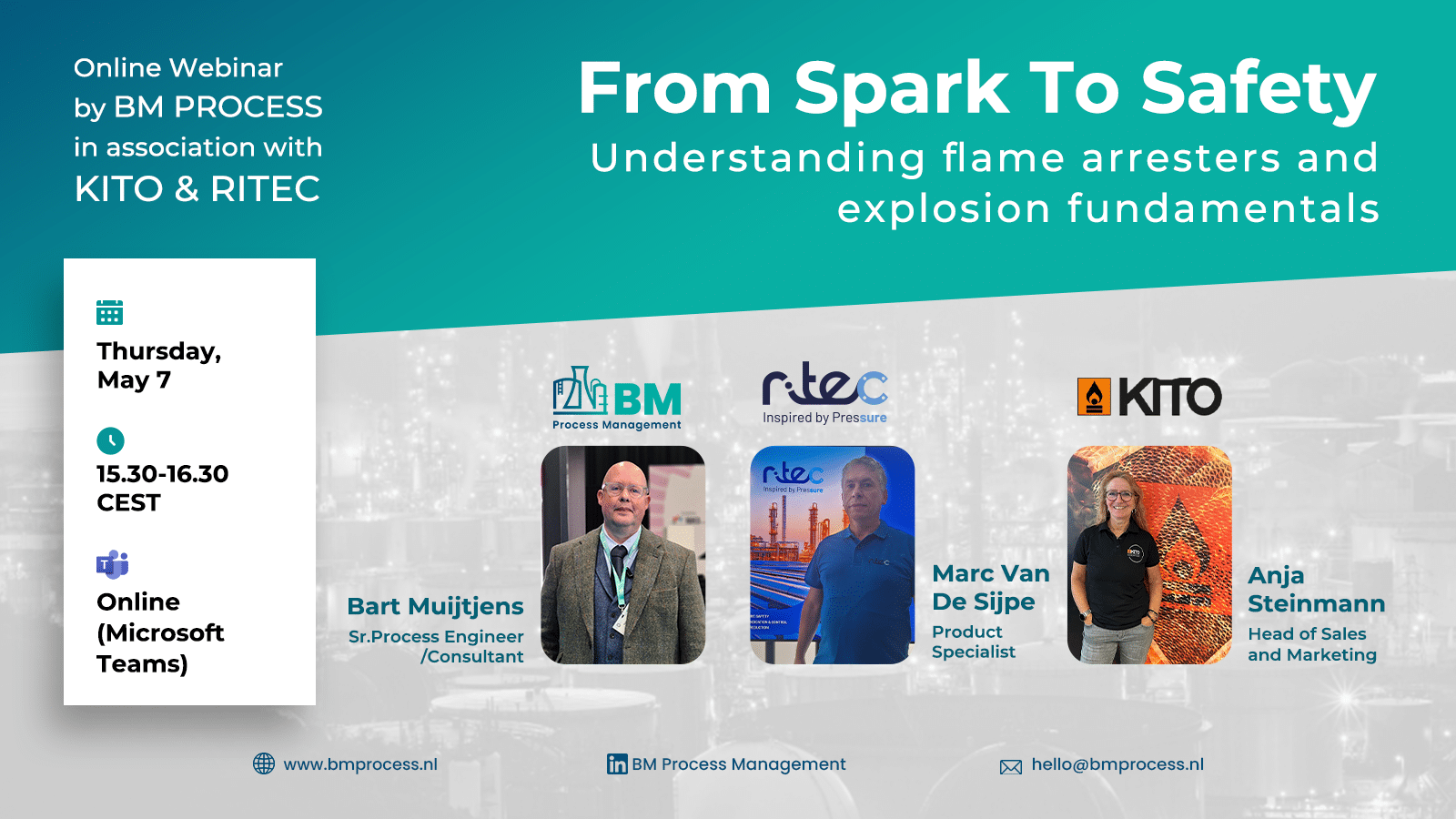 From spark to safety: Understanding flame arresters and explosion fundamentals