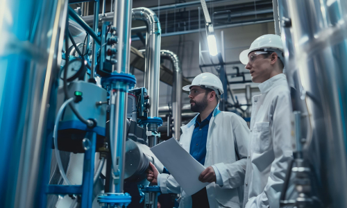 Biogas emission control and methane slip reduction at a renewable energy plant